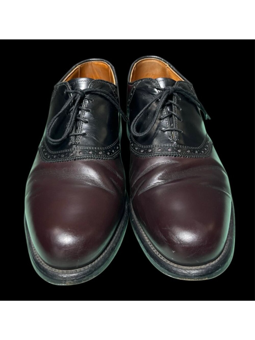 Allen Edmonds Mens Shelton Oxford Dress Shoes Made In USA Size 11.5 D - Picture 2 of 12